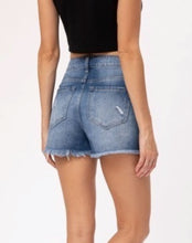 Load image into Gallery viewer, Another day in paradise Distressed Shorts