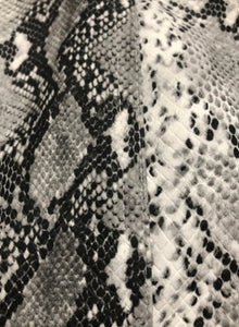 snakeskin skirt