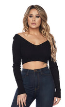 Load image into Gallery viewer, off the shoulder long sleeve