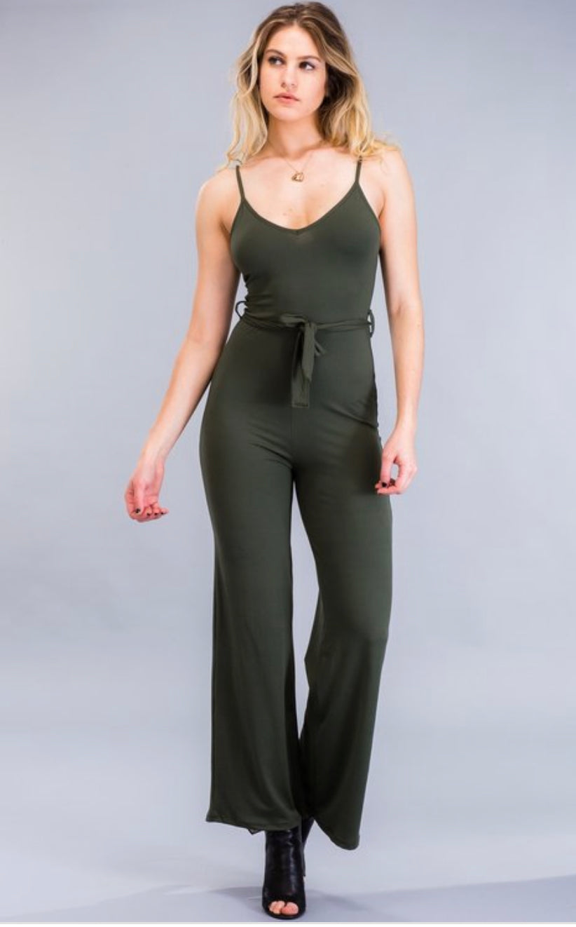 Melodee jumpsuit olive