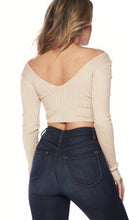Load image into Gallery viewer, off the shoulder long sleeve